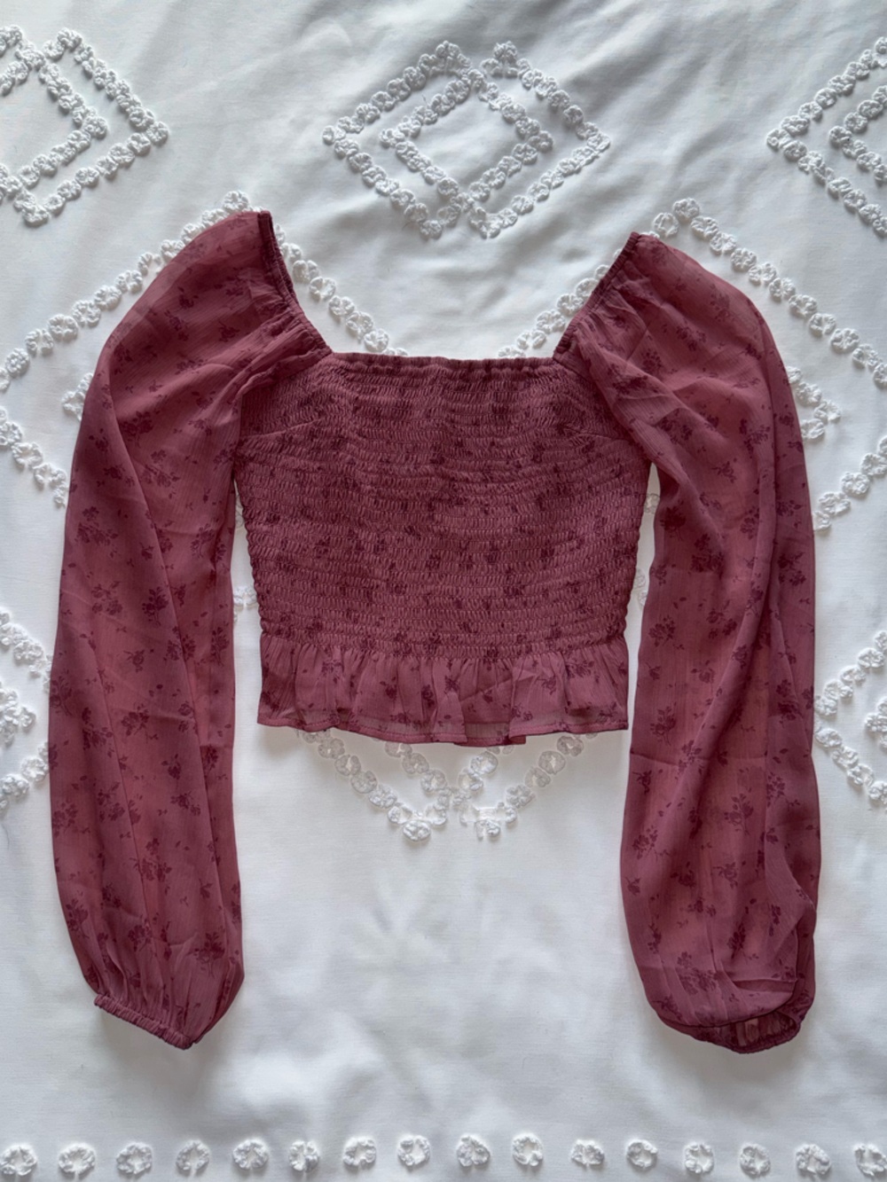 Hollister Rose-Pink Off Shoulder Blouse
